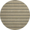Dalyn Soft Essentials SE2 Honey Machine Washable Area Rug Round Main Image