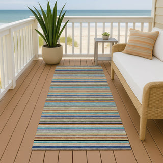 Dalyn Soft Essentials SE2 Jewel Machine Washable Area Rug Runner Outdoor Lifestyle Image Feature