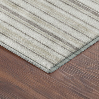 Dalyn Soft Essentials SE2 Linen Machine Washable Area Rug Corner Image