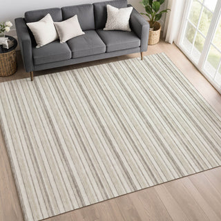 Dalyn Soft Essentials SE2 Linen Machine Washable Area Rug Lifestyle Image Feature