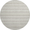 Dalyn Soft Essentials SE2 Linen Machine Washable Area Rug Round Main Image