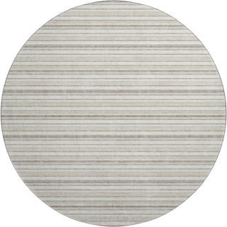 Dalyn Soft Essentials SE2 Linen Machine Washable Area Rug Round Main Image