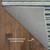 Dalyn Soft Essentials SE2 Navy Machine Washable Area Rug Backing Image
