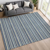 Dalyn Soft Essentials SE2 Navy Machine Washable Area Rug Lifestyle Image Feature