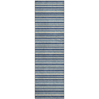 Dalyn Soft Essentials SE2 Navy Machine Washable Area Rug Runner Main Image