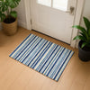 Dalyn Soft Essentials SE2 Navy Machine Washable Area Rug Scatter Lifestyle Image Feature