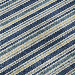 Dalyn Soft Essentials SE2 Navy Machine Washable Area Rug Swatch Image
