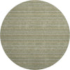 Dalyn Soft Essentials SE2 Olive Machine Washable Area Rug Round Main Image