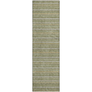 Dalyn Soft Essentials SE2 Olive Machine Washable Area Rug Runner Main Image