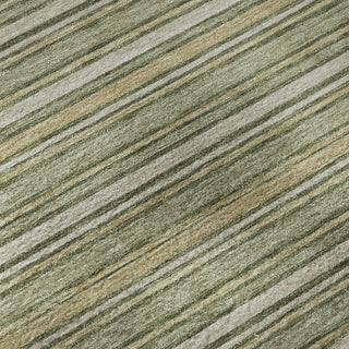 Dalyn Soft Essentials SE2 Olive Machine Washable Area Rug Swatch Image