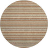 Dalyn Soft Essentials SE2 Paprika Machine Washable Area Rug Round Main Image