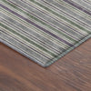 Dalyn Soft Essentials SE2 Pewter Machine Washable Area Rug Corner Image