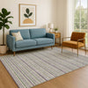 Dalyn Soft Essentials SE2 Pewter Machine Washable Area Rug Lifestyle Image Feature