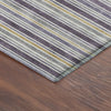 Dalyn Soft Essentials SE2 Plum Machine Washable Area Rug Corner Image
