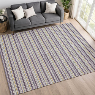 Dalyn Soft Essentials SE2 Plum Machine Washable Area Rug Lifestyle Image Feature