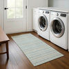 Dalyn Soft Essentials SE2 Sky Machine Washable Area Rug Runner Lifestyle Image Feature