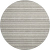 Dalyn Soft Essentials SE2 Taupe Machine Washable Area Rug Round Main Image