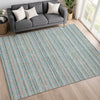 Dalyn Soft Essentials SE2 Teal Machine Washable Area Rug Lifestyle Image Feature