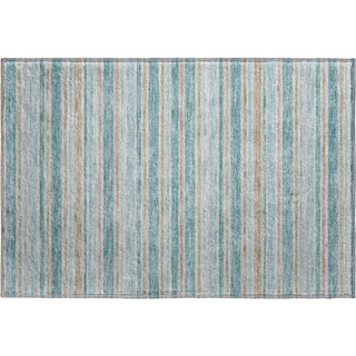 Dalyn Soft Essentials SE2 Teal Machine Washable Area Rug Scatter Main Image