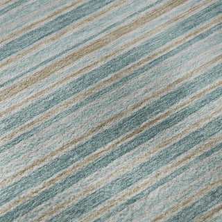 Dalyn Soft Essentials SE2 Teal Machine Washable Area Rug Swatch Image