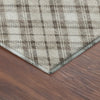 Dalyn Soft Essentials SE3 Beige Machine Washable Area Rug Corner Image