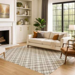 Dalyn Soft Essentials SE3 Beige Machine Washable Area Rug Lifestyle Image Feature