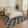 Dalyn Soft Essentials SE3 Black Machine Washable Area Rug Lifestyle Image Feature