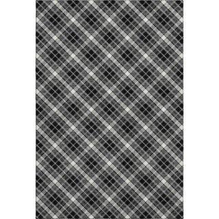 Dalyn Soft Essentials SE3 Black Machine Washable Area Rug main image
