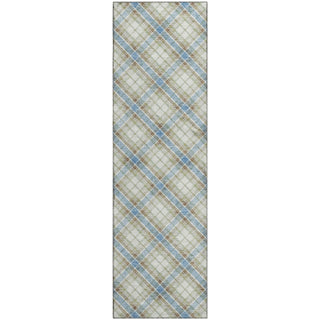 Dalyn Soft Essentials SE3 Blue Machine Washable Area Rug Runner Main Image
