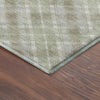 Dalyn Soft Essentials SE3 Celery Machine Washable Area Rug Corner Image