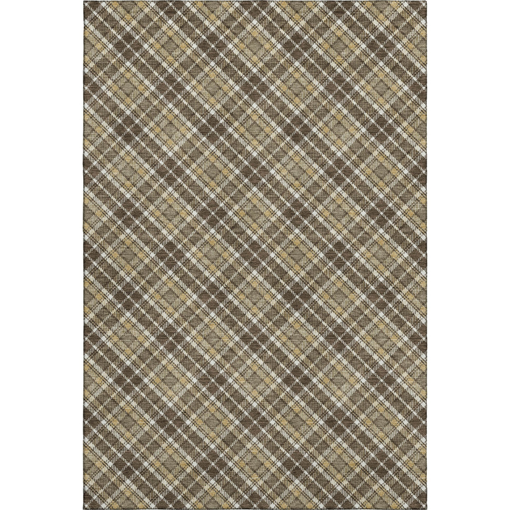Dalyn Soft Essentials SE3 Chocolate Machine Washable Area Rug main image