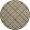 Dalyn Soft Essentials SE3 Chocolate Machine Washable Area Rug Round Main Image