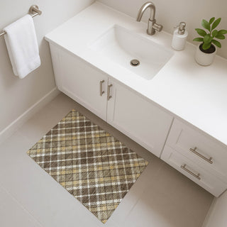 Dalyn Soft Essentials SE3 Chocolate Machine Washable Area Rug Scatter Lifestyle Image Feature