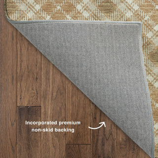 Dalyn Soft Essentials SE3 Copper Machine Washable Area Rug Backing Image