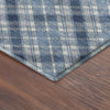 Dalyn Soft Essentials SE3 Denim Machine Washable Area Rug Corner Image