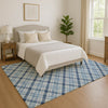 Dalyn Soft Essentials SE3 Denim Machine Washable Area Rug Lifestyle Image Feature