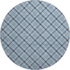 Dalyn Soft Essentials SE3 Denim Machine Washable Area Rug Round Main Image