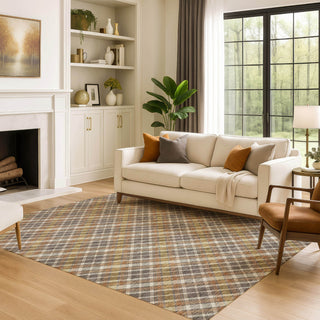 Dalyn Soft Essentials SE3 Earth Machine Washable Area Rug Lifestyle Image Feature