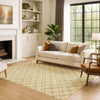 Dalyn Soft Essentials SE3 Gold Machine Washable Area Rug Lifestyle Image Feature