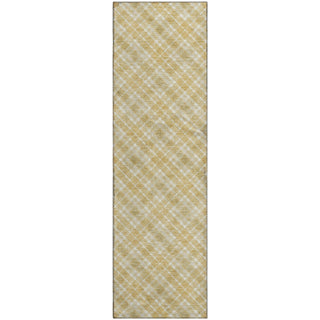 Dalyn Soft Essentials SE3 Gold Machine Washable Area Rug Runner Main Image