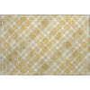 Dalyn Soft Essentials SE3 Gold Machine Washable Area Rug Scatter Main Image