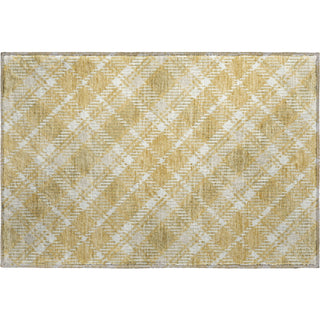 Dalyn Soft Essentials SE3 Gold Machine Washable Area Rug Scatter Main Image