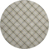 Dalyn Soft Essentials SE3 Granite Machine Washable Area Rug Round Main Image