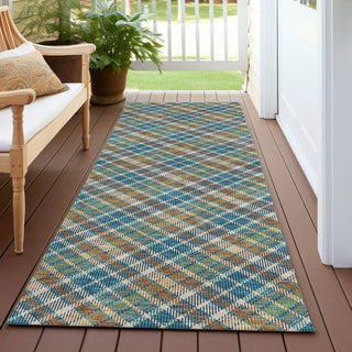 Dalyn Soft Essentials SE3 Jewel Machine Washable Area Rug Runner Outdoor Lifestyle Image Feature