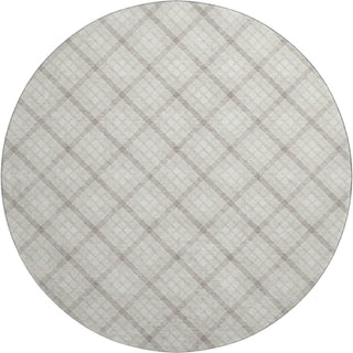 Dalyn Soft Essentials SE3 Linen Machine Washable Area Rug Round Main Image