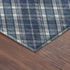 Dalyn Soft Essentials SE3 Navy Machine Washable Area Rug Corner Image