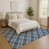 Dalyn Soft Essentials SE3 Navy Machine Washable Area Rug Lifestyle Image Feature