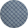 Dalyn Soft Essentials SE3 Navy Machine Washable Area Rug Round Main Image