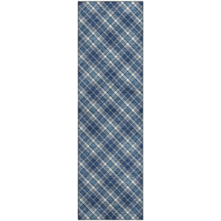 Dalyn Soft Essentials SE3 Navy Machine Washable Area Rug Runner Main Image