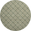 Dalyn Soft Essentials SE3 Olive Machine Washable Area Rug Round Main Image